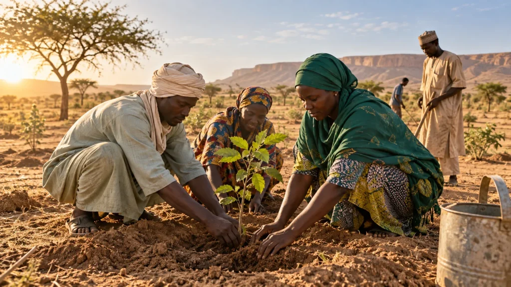 Tree planting and environmental stewardship in Niger