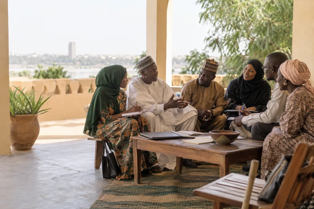 Community development work in Niger